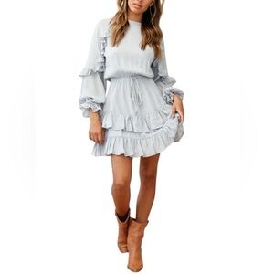 saints+secrets Ruffle Dress Size Medium NWT